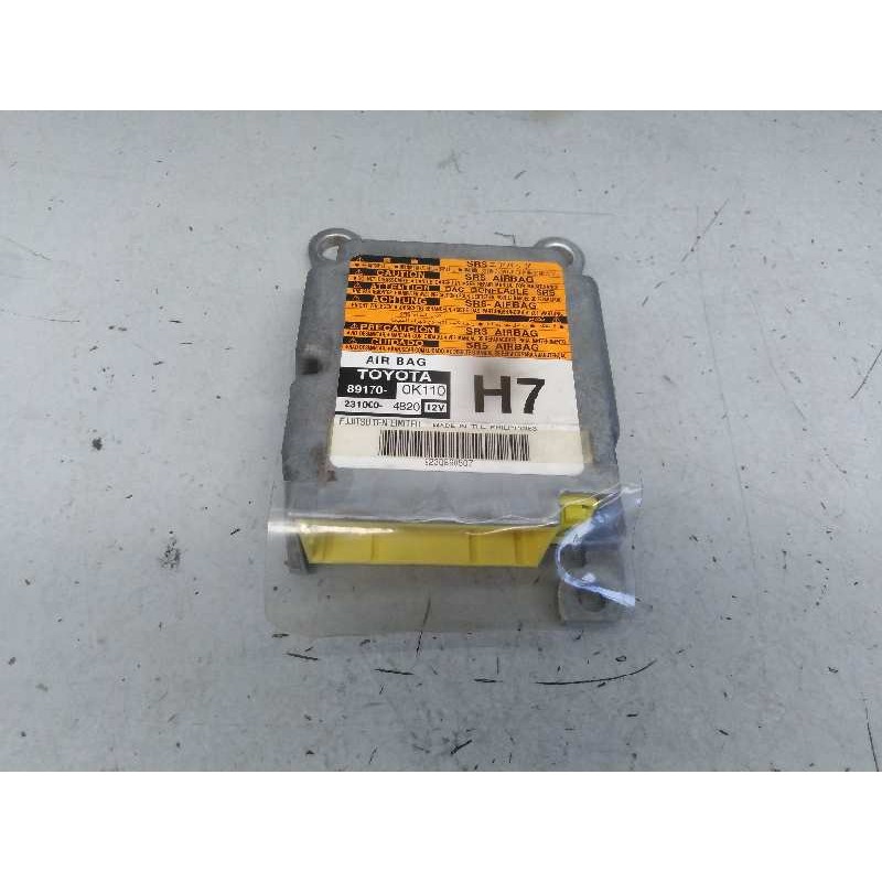 Recambio de centralita airbag para toyota hilux (kun) double cab executive 4x4 referencia OEM IAM 891700K110 2310004820 E3-B2-13