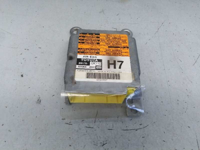 Recambio de centralita airbag para toyota hilux (kun) double cab executive 4x4 referencia OEM IAM 891700K110 2310004820 E3-B2-13