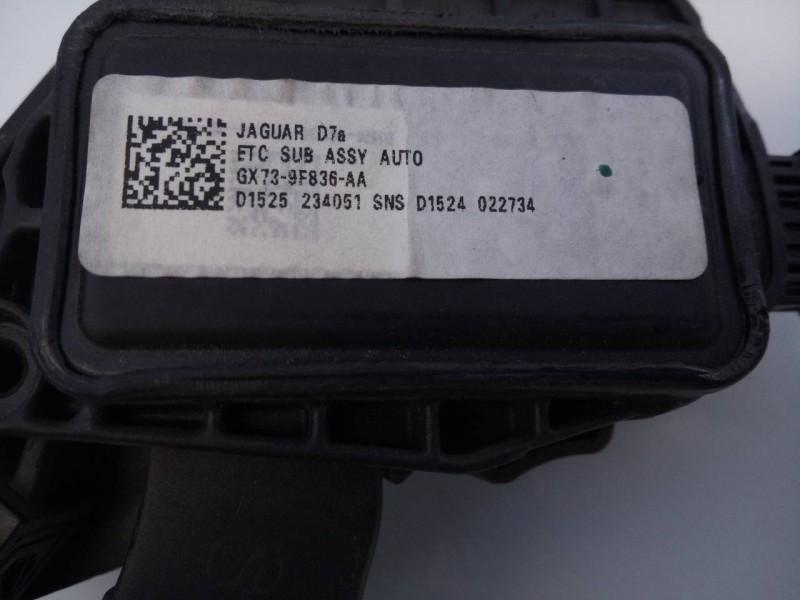 Recambio de pedal acelerador para jaguar xe pure referencia OEM IAM GX739F836AA  E3-B3-54-2