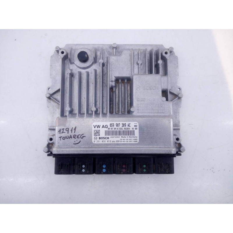 Recambio de centralita motor uce para volkswagen touareg r-line 4 motion referencia OEM IAM 059907309AC 0281036018 E2-A1-13-7