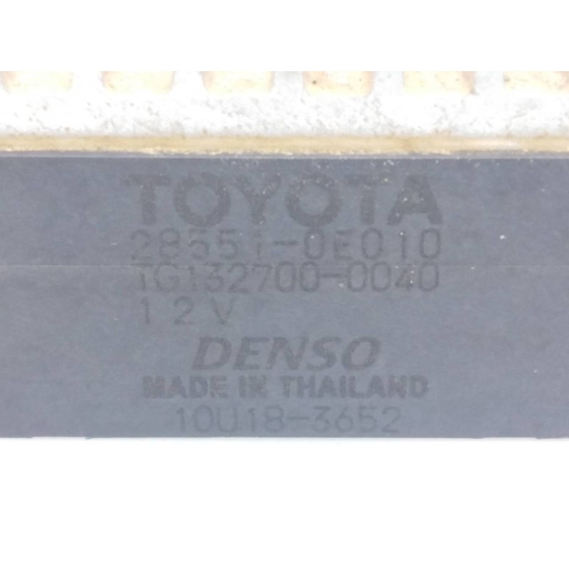 Recambio de caja precalentamiento para toyota hilux (kun) referencia OEM IAM 285510E010 TG1327000040 E3-B2-19-3