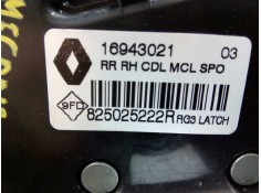 Recambio de cerradura puerta trasera derecha para renault megane iv berlina 5p zen referencia OEM IAM 825025222R   2