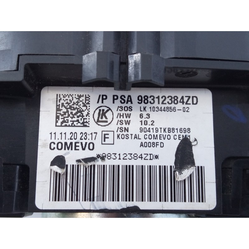 Recambio de anillo airbag para opel vivaro furgón l innovation referencia OEM IAM 98312384ZD  E2-B6-68-1