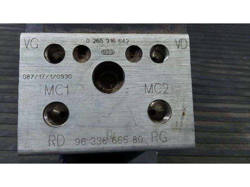 Recambio de abs para citroën xsara berlina referencia OEM IAM 0265216642  P3-A8-30-3