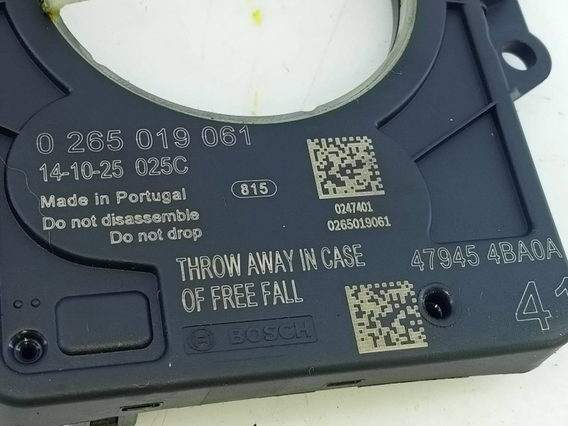 Recambio de sensor para nissan qashqai (j11) acenta referencia OEM IAM 479454BA0A 0265019061 E3-B4-22-1