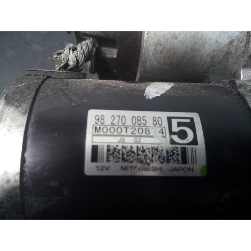 Recambio de motor arranque para opel vivaro furgón l innovation referencia OEM IAM   P3-A7-8-2