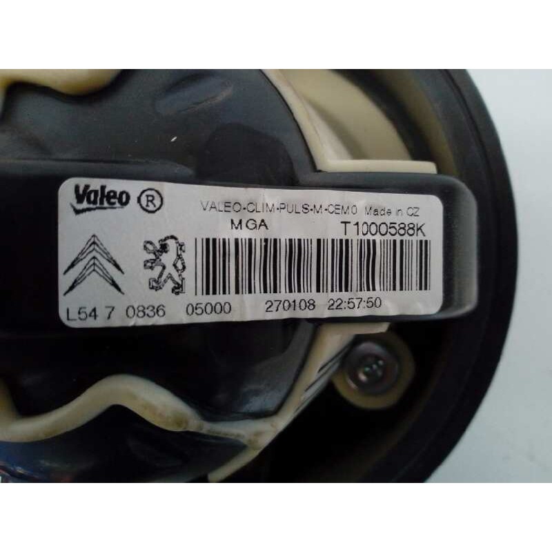 Recambio de ventilador calefaccion para peugeot 308 premium referencia OEM IAM T1000588K  E1-A4-27-1