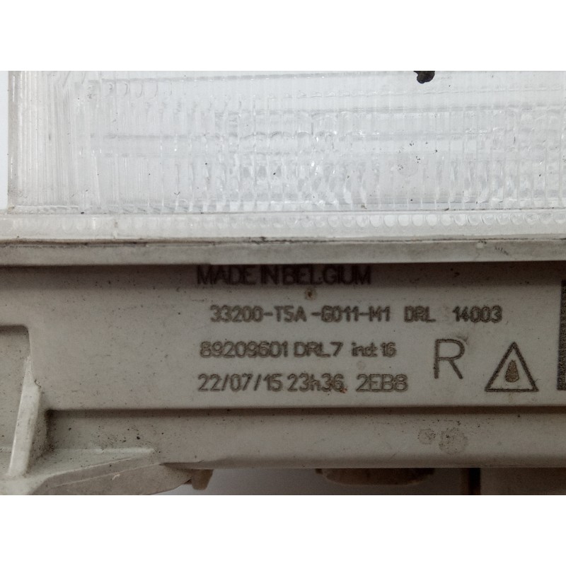 Recambio de faro antiniebla derecho para honda jazz (gk) trend referencia OEM IAM 89209601  E2-A2-54-1