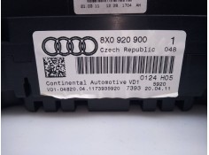 Recambio de cuadro instrumentos para audi a1 (8x) ambition referencia OEM IAM 8X0920900  E2-A1-31-2 2
