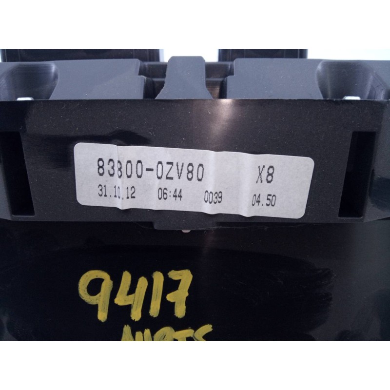 Recambio de cuadro instrumentos para toyota auris active referencia OEM IAM 838000ZV80  E3-A2-18-3