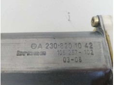 Recambio de elevalunas delantero izquierdo para mercedes-benz clase clk (w209) coupe 320 (209.365) referencia OEM IAM A230820104 2