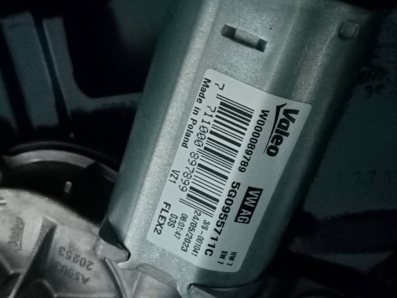 Recambio de motor limpia trasero para volkswagen touareg r-line 4 motion referencia OEM IAM 5G0955711C  