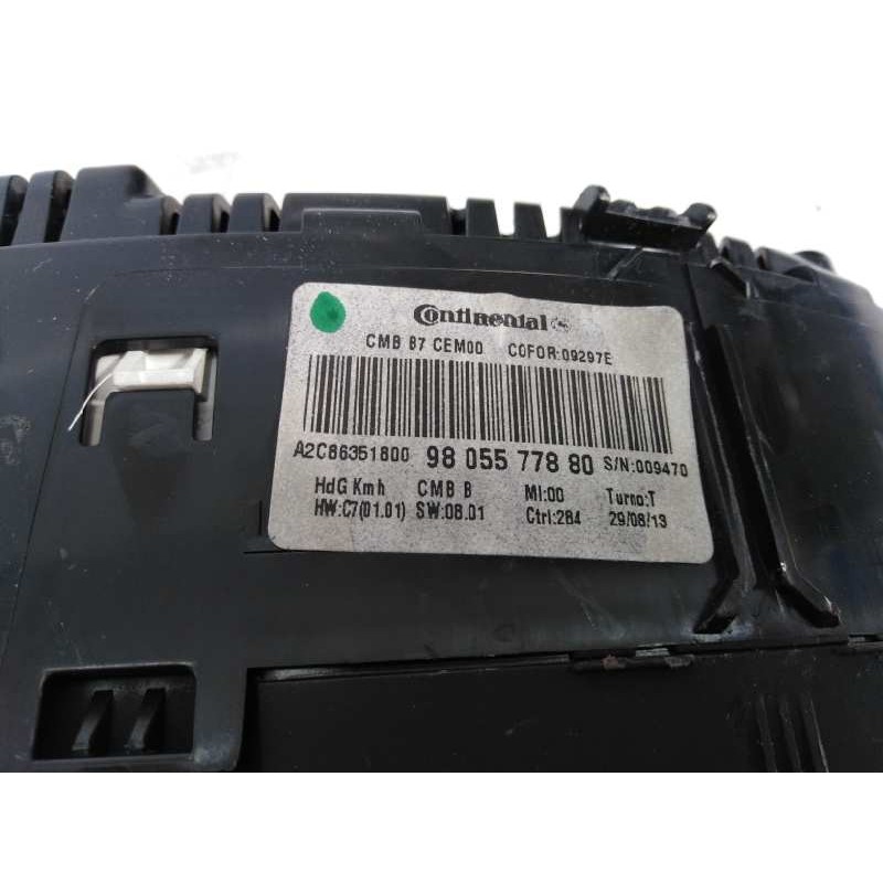 Recambio de cuadro instrumentos para citroën ds4 design referencia OEM IAM 9805577880 A2C86351800 E3-B2-28-2