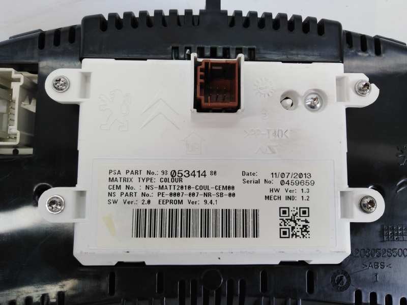 Recambio de cuadro instrumentos para citroën ds4 design referencia OEM IAM 9805577880 A2C86351800 E3-B2-28-2