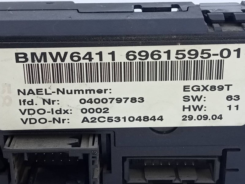 Recambio de mando climatizador para bmw serie 1 berlina (e81/e87) 120d referencia OEM IAM 6961595  E3-A2-24-1