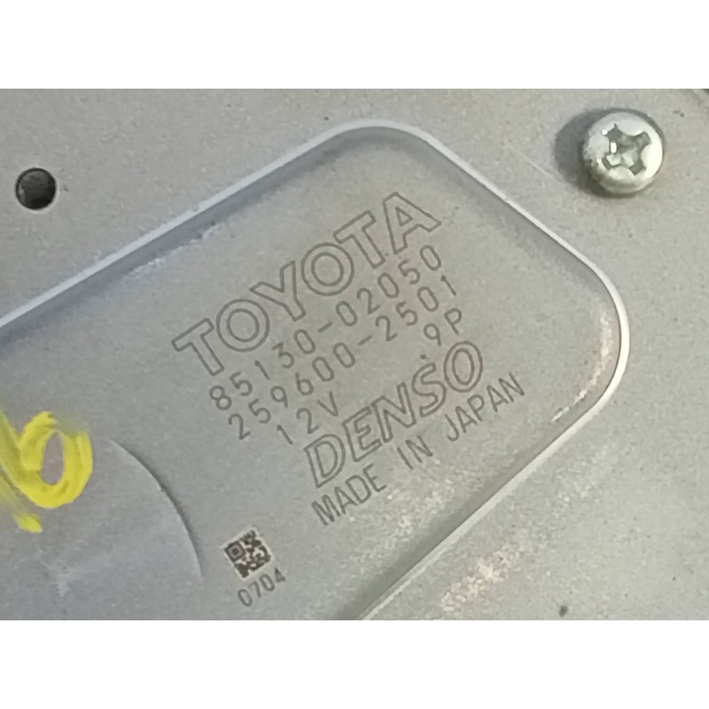 Recambio de motor limpia trasero para toyota auris active referencia OEM IAM 8513002050 2596002501 E2-B4-50-1