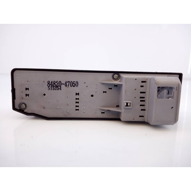 Recambio de mando elevalunas delantero izquierdo para toyota prius (nhw20) basis referencia OEM IAM 8482047050  E3-A5-4-4