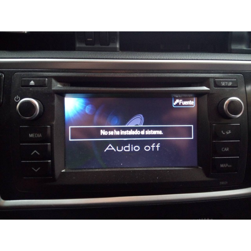 Recambio de sistema navegacion gps para toyota auris active referencia OEM IAM FA081155 10R030232 E3-B2-19-1