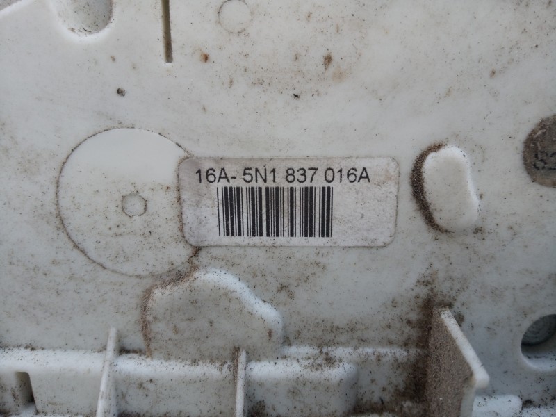 Recambio de cerradura puerta delantera derecha para seat ibiza (6j5) good stuff referencia OEM IAM 5N1837016A  E1-A5-44-2