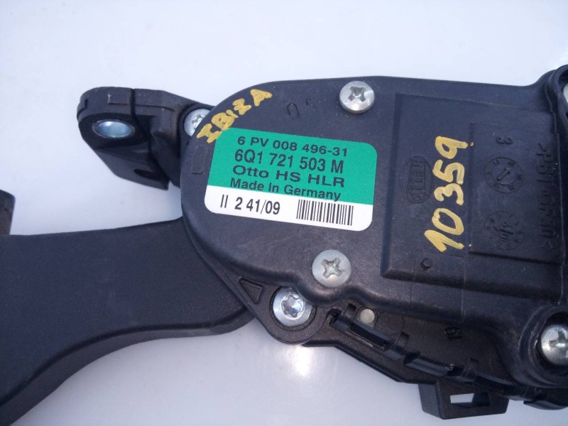 Recambio de pedal acelerador para seat ibiza (6j5) good stuff referencia OEM IAM 6Q1721503M 6PV00849631 E2-A1-28-6