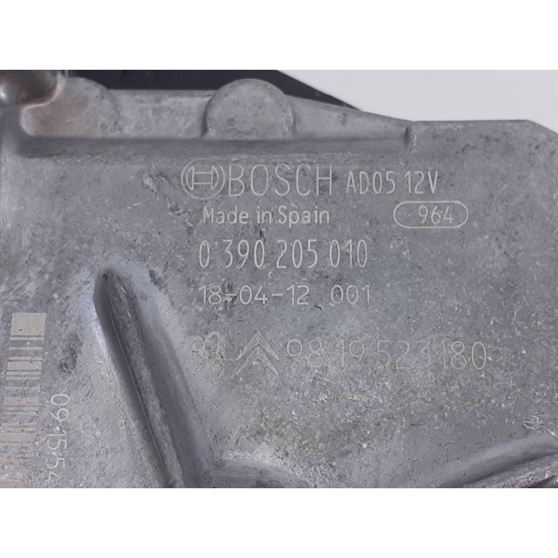 Recambio de motor limpia trasero para peugeot 308 active referencia OEM IAM 9819523180 0390205010 E1-A4-19-2