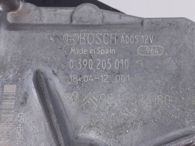 Recambio de motor limpia trasero para peugeot 308 active referencia OEM IAM 9819523180 0390205010 E1-A4-19-2