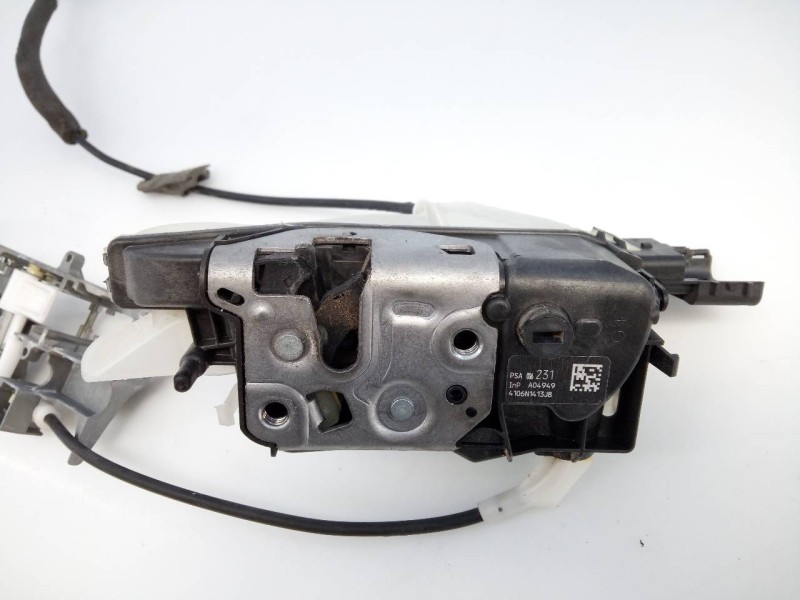 Recambio de cerradura puerta delantera izquierda para peugeot 5008 allure referencia OEM IAM 4106N1413J8  E1-A4-48-2