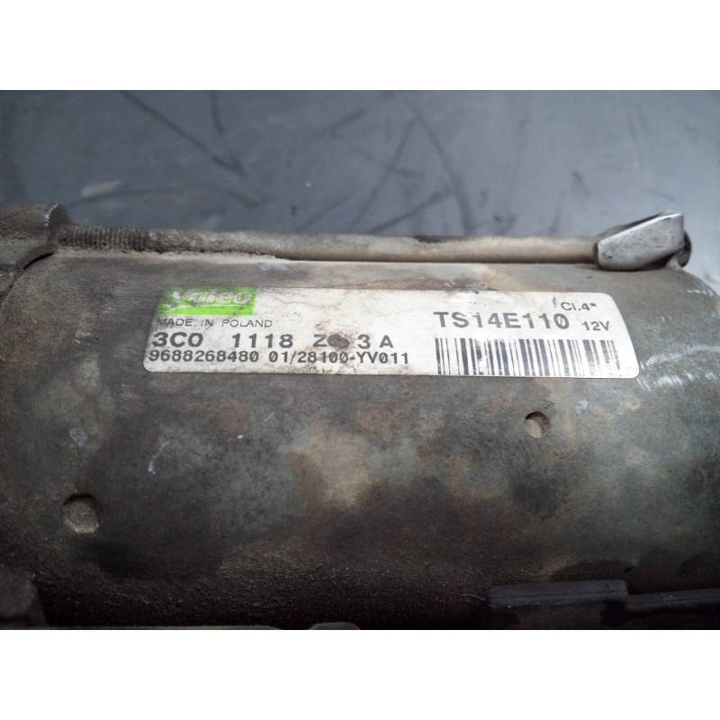 Recambio de motor arranque para citroën nemo basis referencia OEM IAM TS14E110 9688268480 P3-B8-10-4