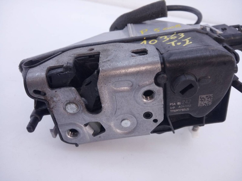 Recambio de cerradura puerta trasera izquierda para peugeot 5008 allure referencia OEM IAM   E1-A4-4-2