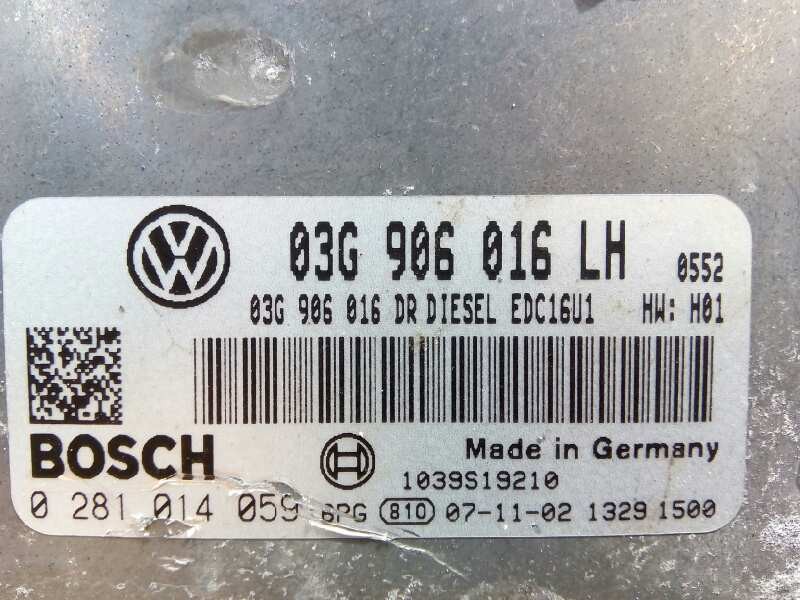 Recambio de centralita motor uce para volkswagen golf v berlina (1k1) conceptline (e) referencia OEM IAM 03G906016LH 0281014059 
