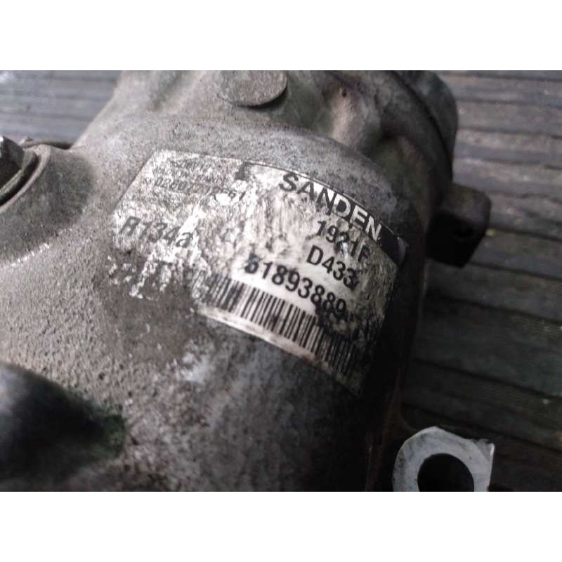 Recambio de compresor aire acondicionado para fiat doblo active referencia OEM IAM 51893889 1921FD433 P3-A2-13-1