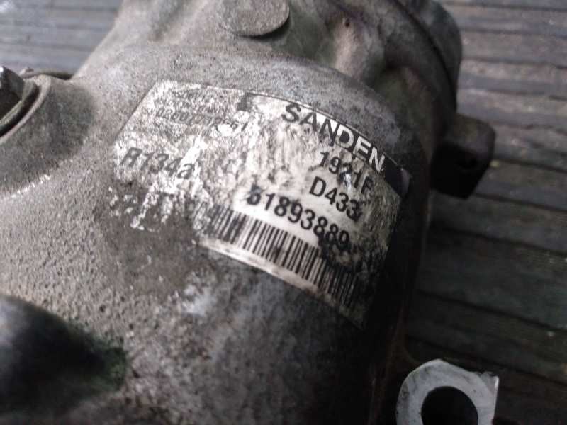 Recambio de compresor aire acondicionado para fiat doblo active referencia OEM IAM 51893889 1921FD433 P3-A2-13-1