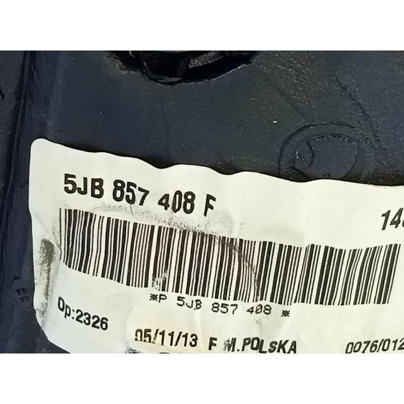 Recambio de retrovisor derecho electrico para seat toledo (kg3) reference referencia OEM IAM 5JB857408F  E1-B6-47-2