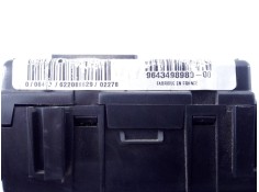 Recambio de caja reles / fusibles para peugeot 206 berlina look referencia OEM IAM 9643498980  E3-B2-31-3 2