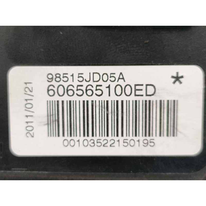 Recambio de airbag delantero derecho para nissan qashqai (j10) acenta referencia OEM IAM 98515JD05A 606565100ED E2-A4-54-2