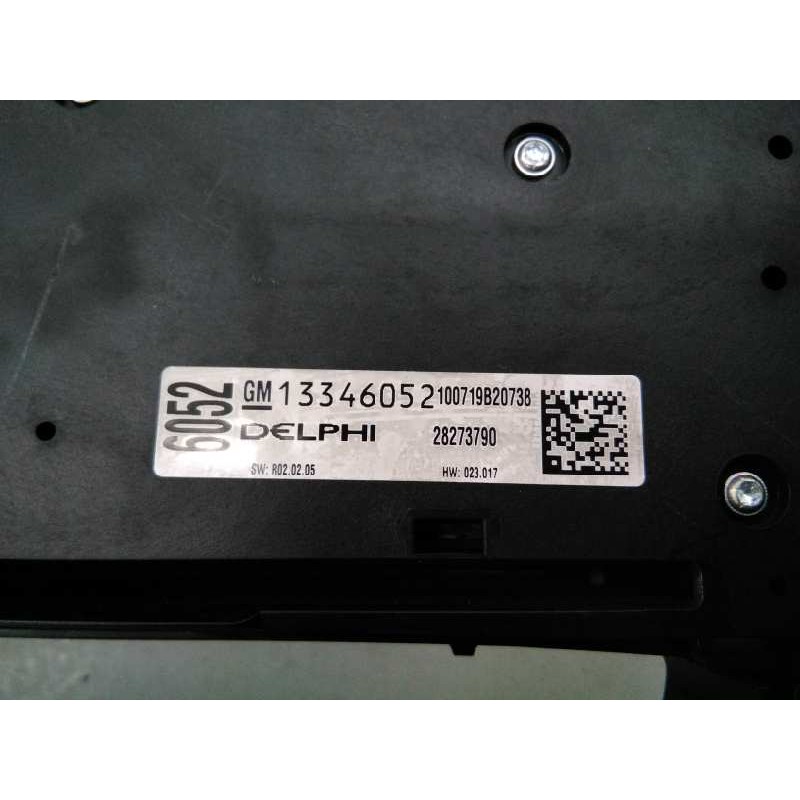 Recambio de sistema navegacion gps para opel astra j lim. sport referencia OEM IAM 13346052 13346098 E3-A5-32-1