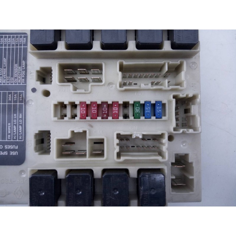 Recambio de caja reles / fusibles para nissan x-trail (t31) se referencia OEM IAM   E3-B4-29-2