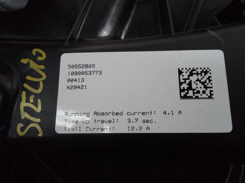 Recambio de elevalunas trasero derecho para alfa romeo stelvio (630) executive 2wd referencia OEM IAM 50552809 1090053773 P2-B4-