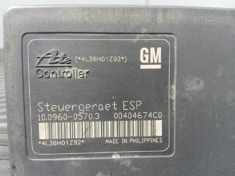 Recambio de abs para opel zafira b enjoy referencia OEM IAM 10096005703 00404674C0 P3-A8-28-5