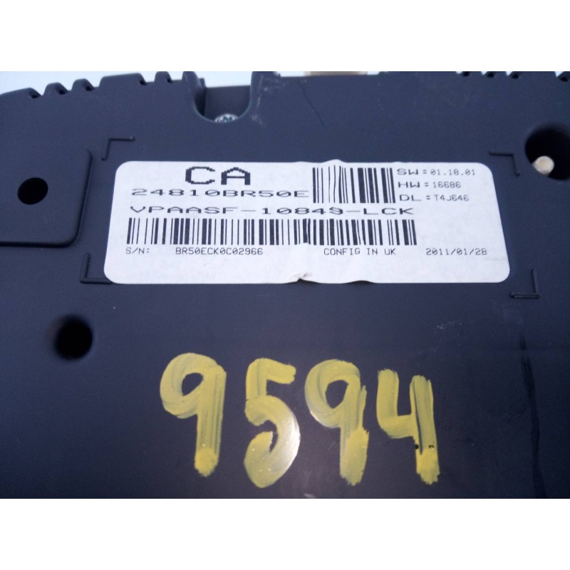 Recambio de cuadro instrumentos para nissan qashqai (j10) acenta referencia OEM IAM 24810BR50E  E3-B4-22-3