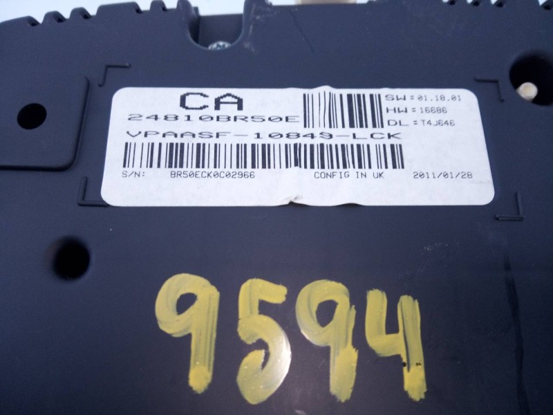 Recambio de cuadro instrumentos para nissan qashqai (j10) acenta referencia OEM IAM 24810BR50E  E3-B4-22-3