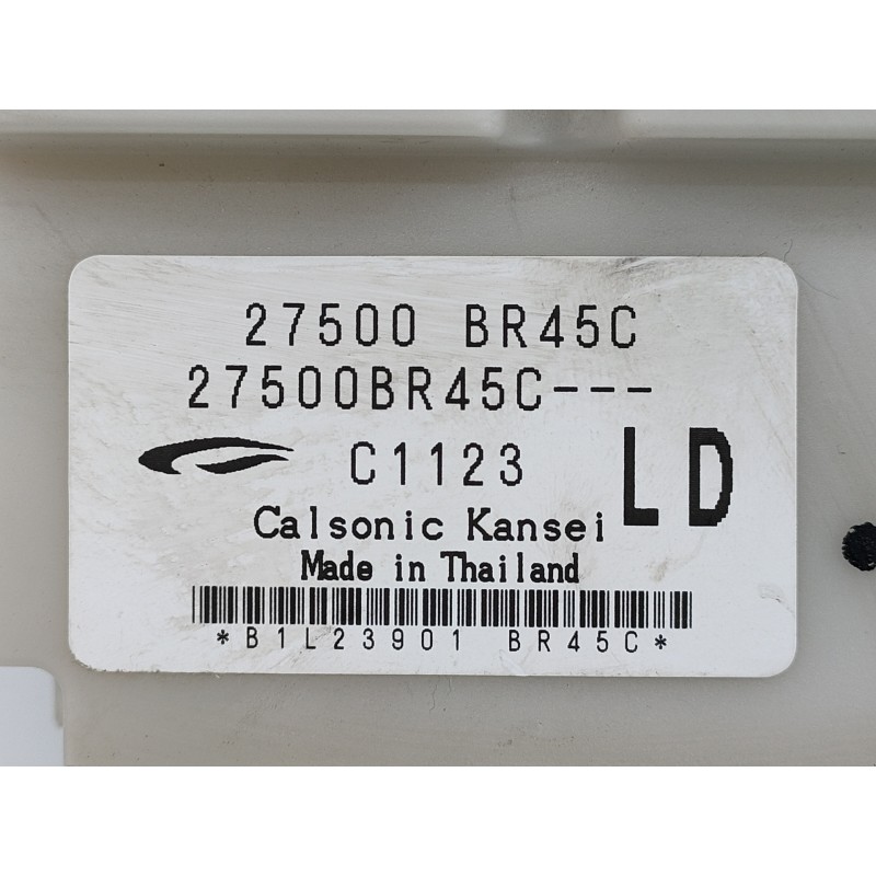 Recambio de mando climatizador para nissan qashqai (j10) acenta referencia OEM IAM 27500BR45C 27500BR45C E3-B4-24-4