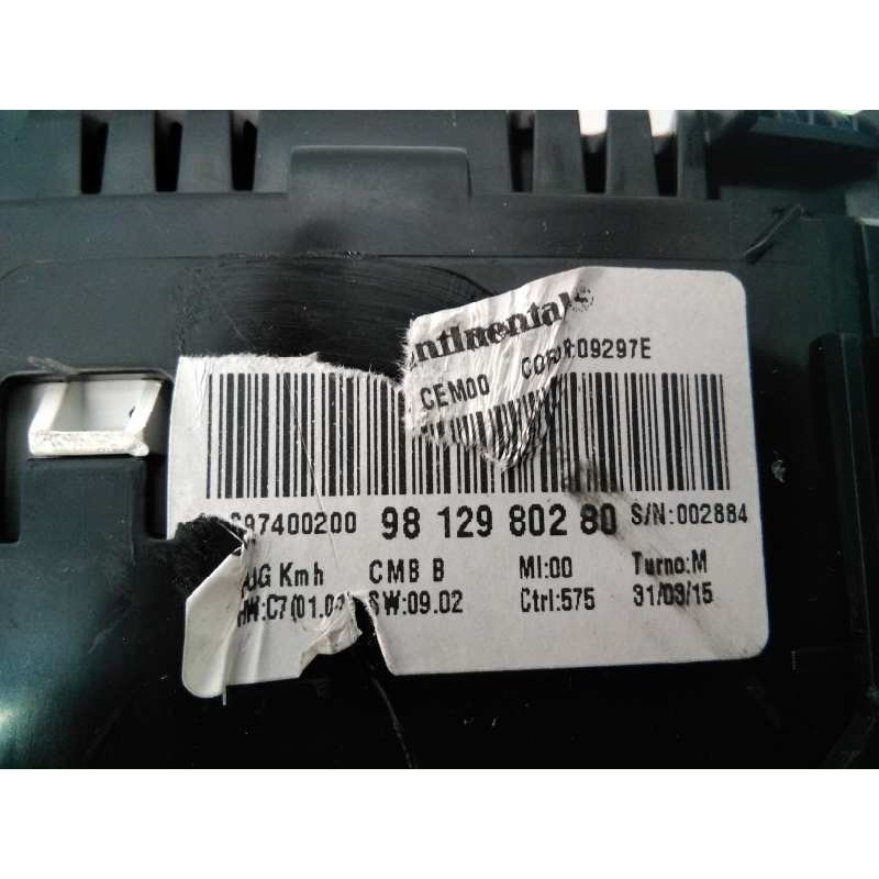 Recambio de cuadro instrumentos para citroën ds4 design referencia OEM IAM A2C97400200 9812980280 E3-A1-44-2