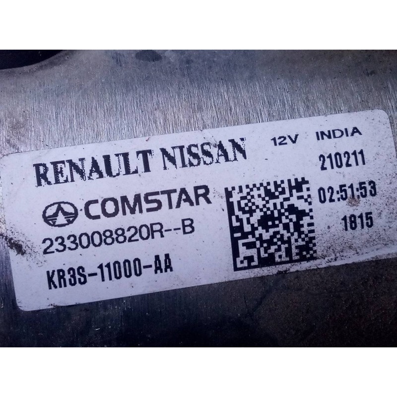 Recambio de motor arranque para nissan micra v (k14) acenta referencia OEM IAM 233008820R KR3S11000AA P3-B8-18-4