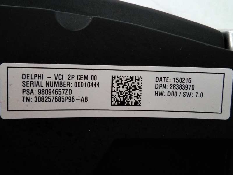 Recambio de volante para citroën ds4 design referencia OEM IAM 98039712ZD  E1-A4-19-1