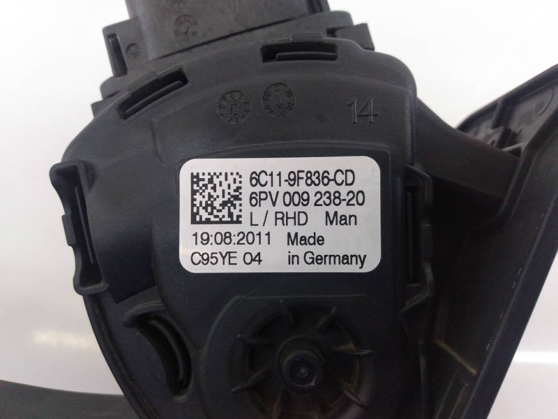 Recambio de pedal acelerador para ford transit caja cerrada ´06 ft 260 k (corto) lkw (camion) referencia OEM IAM 6C119F836CD 6PV