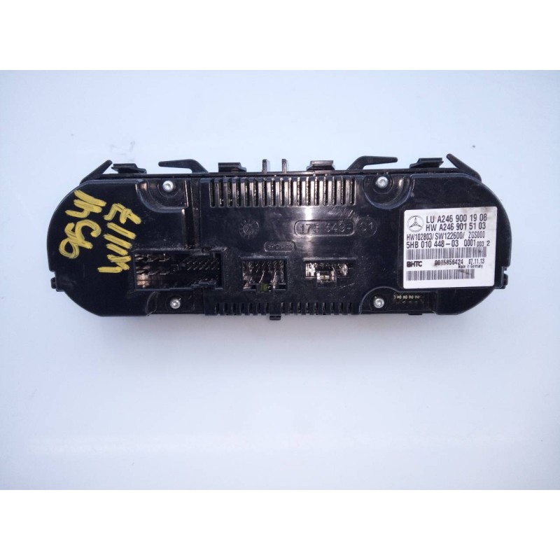 Recambio de mando climatizador para mercedes-benz clase cla (w117) cla 220 cdi (117.303) referencia OEM IAM A2469001908 A2469015