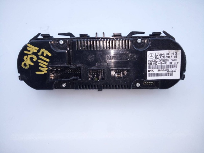 Recambio de mando climatizador para mercedes-benz clase cla (w117) cla 220 cdi (117.303) referencia OEM IAM A2469001908 A2469015