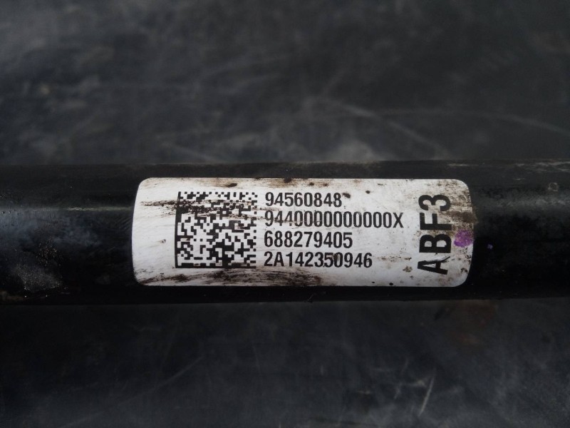 Recambio de transmision delantera derecha para opel mokka edition ecoflex referencia OEM IAM 94560848 688279405 P1-B6-29