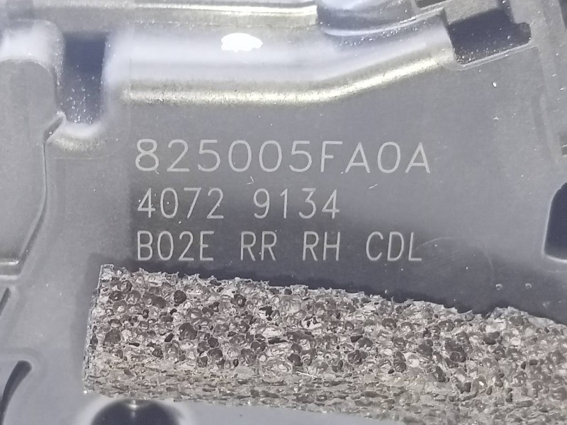 Recambio de cerradura puerta trasera derecha para nissan micra v (k14) acenta referencia OEM IAM 825005FA0A  E2-A4-55-1